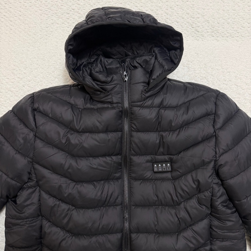 Toasty Body Heated Puffer Jacket Size Large with Power Bank - Picture 2 of 10